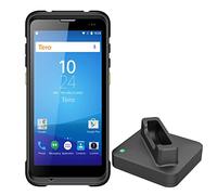 Tera Android Escáner de código de Barras Ordenador móvil con escáner 2D Pantalla HD de 5,5 Pulgadas Escáner avanzado SO Android 9.0 PDA de Mano Resistente para gestión, P166