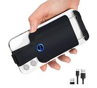 Tera Escáner de código de barras Bluetooth 2D Mini clip trasero portátil 2D QR 1D lector de código de barras con Bluetooth escaneo de imágenes para Android, iOS, smartphone, modelo 0012