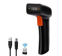 Tera Escáner de código de barras inalámbrico 1D 2D QR Code Scanner con cable USB 2.4G escáner de lector de código de barras inalámbrico para almacén logística modelo ELF819
