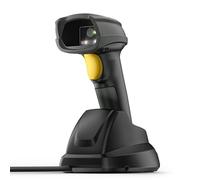 Tera Escáner de código de Barras inalámbrico con Soporte: 1280 x 1024 CMOS Global Shutter Grado Industrial Resistente a caídas Lee códigos QR DPM 1D 2D MAX 50 Pulgadas Rango de escaneo Funciona con