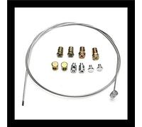 Teram Loisiss - Cable de freno para bicicleta o moto, scooter, quad, universal, 1 metro + cable de sujeción