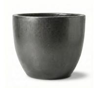 Teramico Macetero premium de cerámica esmaltada, 100 % resistente a las heladas y hecho a mano. Macetero con agujero para interior y exterior. Macetero único de alta calidad, resistente al invierno