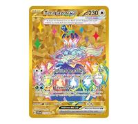 Terapagos ex 173/142 - Tarjeta de Pokémon dorada ultra rara | Cartas Pokémon doradas | Hiper raras | Corona estelar | Pokémon escarlata y violeta | Autenticado por Titan Cards | Pokémon legendario