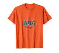 Terapeuta ABA: Empoderando a los Profesionales de Apoyo al Autismo Camiseta, Hombre, Naranja, L