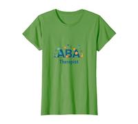 Terapeuta ABA: Empoderando a los Profesionales de Apoyo al Autismo Camiseta, Mujer, Hierba, 3XL