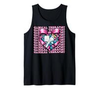 Terapeuta clínico Terapia clínica Medicamentos Girl Coquette Camiseta sin Mangas