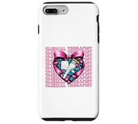 Terapeuta clínico Terapia clínica Medicamentos Girl Coquette Carcasa para iPhone 7 Plus/8 Plus