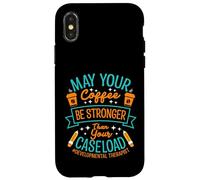 Terapeuta de intervención temprana Terapeuta de Desarrollo Fuerte Carcasa para iPhone X/XS