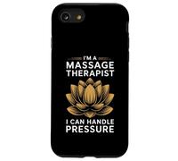 Terapeuta de Masaje I Can Handle Pressure Funny Gift Carcasa para iPhone SE (2020) / 7/8