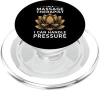 Terapeuta de Masaje I Can Handle Pressure Funny Gift PopSockets PopGrip para MagSafe