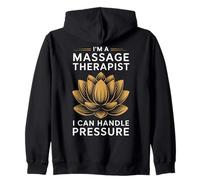 Terapeuta de Masaje I Can Handle Pressure Funny Gift Sudadera con Capucha