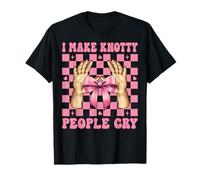 Terapeuta de Masaje Terapia Chica Mamá Hago Llorar a la Gente nudosa Camiseta