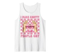 Terapeuta de Masaje Terapia Chica Mamá Hago Llorar a la Gente nudosa Camiseta sin Mangas