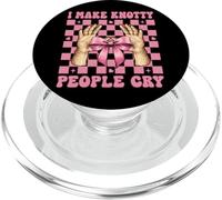 Terapeuta de Masaje Terapia Chica Mamá Hago Llorar a la Gente nudosa PopSockets PopGrip para MagSafe