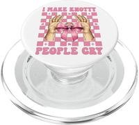 Terapeuta de Masaje Terapia Chica Mamá Hago Llorar a la Gente nudosa PopSockets PopGrip para MagSafe