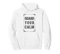 Terapeuta de Salud Mental Motivacional Vintage Protege tu Calma Sudadera con Capucha
