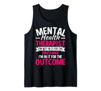 Terapeuta de salud mental No estoy en esto por los ingresos en los que estoy Camiseta sin Mangas