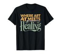 Terapeuta Donde El Encuentra La Sanación Terapia Artes Camiseta