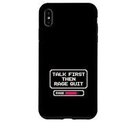 Terapeuta Gamer Controlador Emocional Jugador Salud Mental Diversión Carcasa para iPhone XS MAX