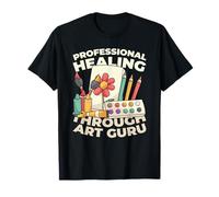 Terapia Creatividad - Salud Mental Terapeuta De Arts Camiseta