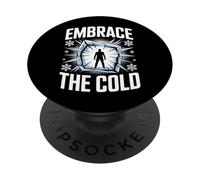 Terapia De Frío Embrace The Cold Hielo PopSockets PopGrip Adhesivo