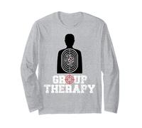 Terapia de Grupo de Disparos de Disparos Triggernometría Crosshair Manga Larga