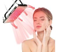 Terapia de luz roja de 100 W para cuerpo, cara, panel de luz infrarroja LED de grado Elite con luz infrarroja cercana de 400 nm con 144 cuentas, dispositivo de terapia de luz roja de alta potencia en