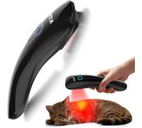 Terapia de luz roja para cuerpo, dispositivo de terapia de luz roja de mano para aliviar el dolor de articulaciones y músculos, portátil de 620 nm, 18 unidades de varita de luz LED para hombro, codo