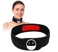 Terapia de luz roja para garganta y cuello, portátil y fácil de usar para la vida diaria