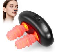 Terapia de luz roja para nariz, terapia de luz roja para nariz y senos paranasales, dispositivo portátil de terapia nasal de luz roja