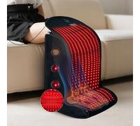 Terapia de luz roja para pies, 4 modos actualizados 2025 para piernas y tobillo, terapia de luz infrarroja que consta de 420 LED de doble longitud de onda, controlador de potencia y tiempo ajustable