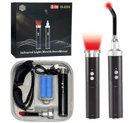 Terapia de luz roja, tratamiento de herpes labial y ampolla de fiebre, terapia de luz infrarroja para labios, boca, nariz, oreja, rodilla, pies, manos, articulaciones y nervios, alivio del dolor