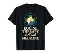 Terapia de masaje equino Cuidado del caballo Animal Body work Humor Camiseta