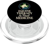 Terapia de masaje equino Cuidado del caballo Animal Body work Humor PopSockets PopGrip para MagSafe