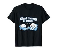 Terapia de Nube en sesión Chill Vibes Salud Mental Camiseta