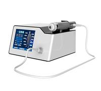 Terapia de ondas de choque extracorpóreas focalizadas con 7 cabezales, intensidad ajustable de 5-200 MJ y frecuencia de 1-16 Hz, penetración en la piel de 8 cm, no invasiva, for aliviar el dolor.