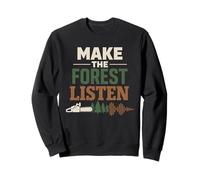 Terapia de tala Logger Terapia Humor Motosierra Vida Bosque Sudadera