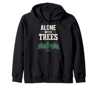 Terapia de tala Logger Terapia Humor Motosierra Vida Bosque Sudadera con Capucha