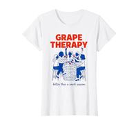 Terapia de UVA Mejor Que el sofá sesión Arte Barril Camiseta