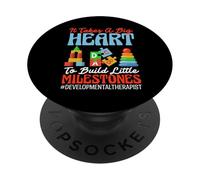Terapia del Desarrollo Terapeuta del Desarrollo cardíaco PopSockets PopGrip Adhesivo