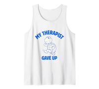 Terapia Divertida de Tortugas Humor Conciencia Mental Camiseta sin Mangas