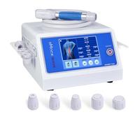 Terapia Extracorpórea Ondas Choque Enfocadas, Máquina Ondas Choque ED con 5sondas,Intensidad Ajustable 0,5-10bar Y Frecuencia 1-22HZ, Golpeteo 500-3000veces/min, Profundidad En La Piel 8cm