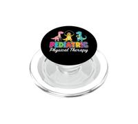 Terapia física pediátrica Lindo Dinosaurio Dinosaurio Colorido PopSockets PopGrip para MagSafe