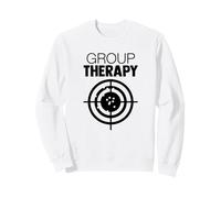 Terapia grupal Práctica de Objetivo Campo de Tiro Humor Amante de Las Armas Sudadera