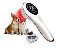 Terapia láser de luz roja fría LLLT para mascotas, perros, gatos, caballos, veterinarios, dispositivo de terapia de luz infrarroja cercana para aliviar el dolor muscular y articular, cuidado de