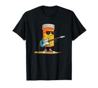Terapia Medicina Botella Rock Disfraz para Guitarra y Pastillas Camiseta