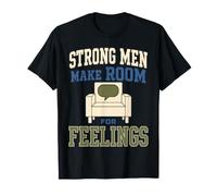 Terapia para Hombres y Hombres, Regalo de concienciación sobre la Salud Mental Camiseta