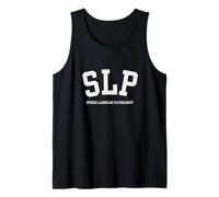 Terapia SLP Patólogo del Habla y Lenguaje Camiseta sin Mangas