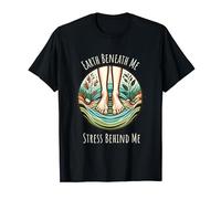 Terapia somática Mindful Grounding Earthy Stress Relief Camiseta