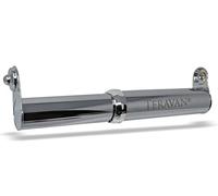 Teravan Extensor estándar de Acero Inoxidable, Soporte de Papel higiénico de Metal de Aspecto Moderno, Eje de Repuesto con Resorte para Rollos más Grandes, se Adapta a Accesorios estándar